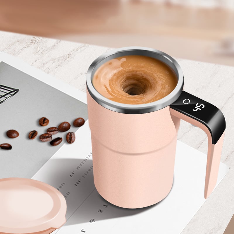 Electric coffee cup with heating function