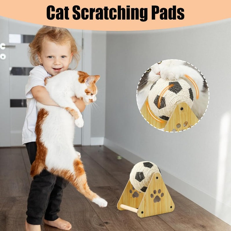 Triangle Cat Scratch Ball