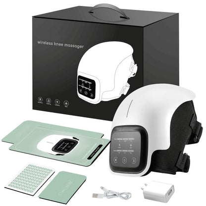 Knee Massager – Heat & Vibration Therapy for Fast Knee Pain Relief