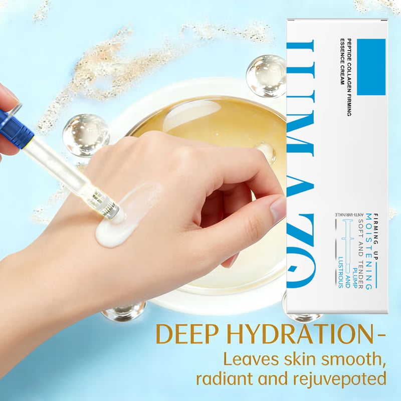 🌟Polypeptide Collagen Elastic Essence Cream Moisturizing Hydrating Firming Low Irritating Serum