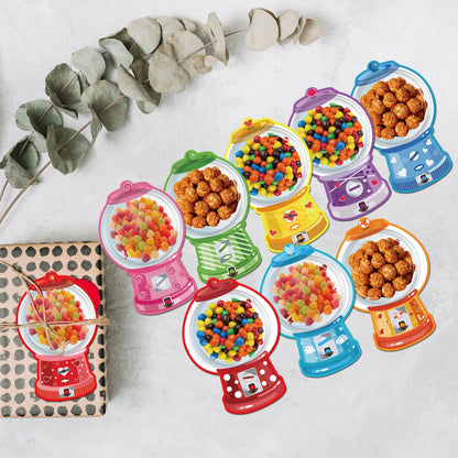 Candy Cards Gift Set | 36/18 Pcs with Plastic Domes, DIY Treat Holders for Classroom Exchange, Kids & Couples 💝🎁🍬