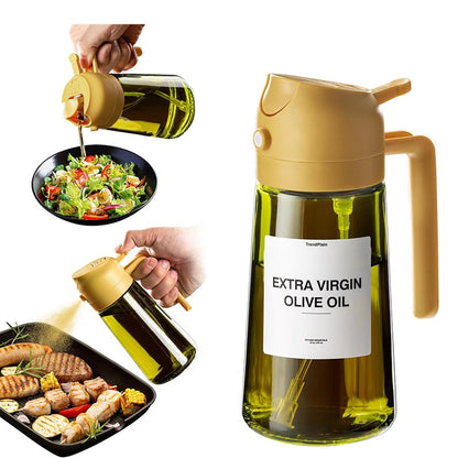 🎁HOT SALE 49% OFF💕2 in 1 Glass Oil Sprayer & Dispenser
