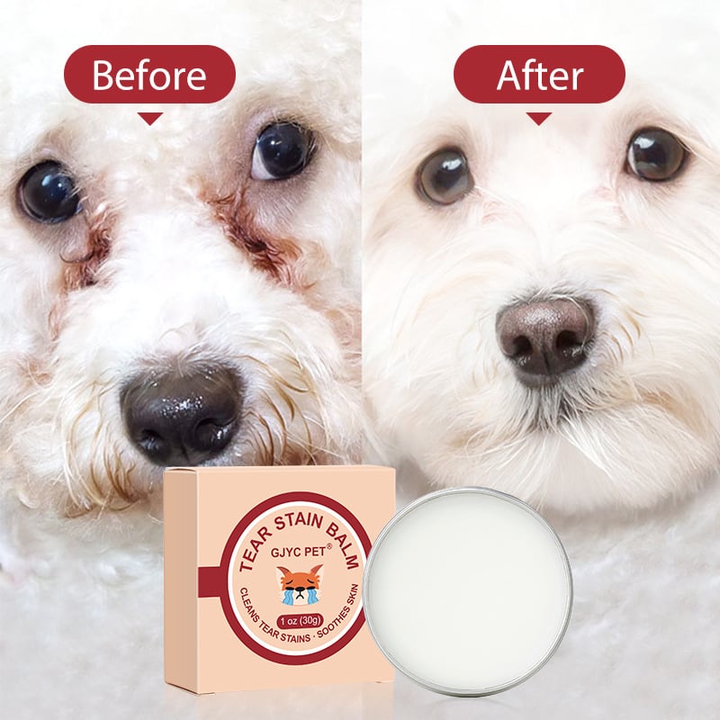 👀✨ GJYC PET Tear Stain Protection Cream & Brush Set 🐱🐶 for dogs & Cats