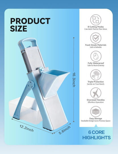 Safety 8-in-1 Multifunctional Slicer