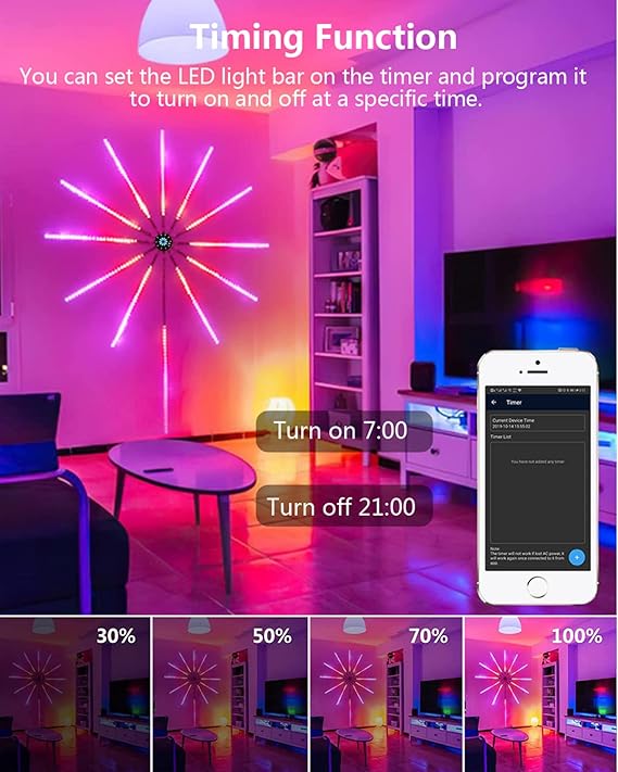 Smart Firework LED Lights