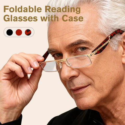 🔥Foldable Anti-Blue Light Reading Glasses with Case