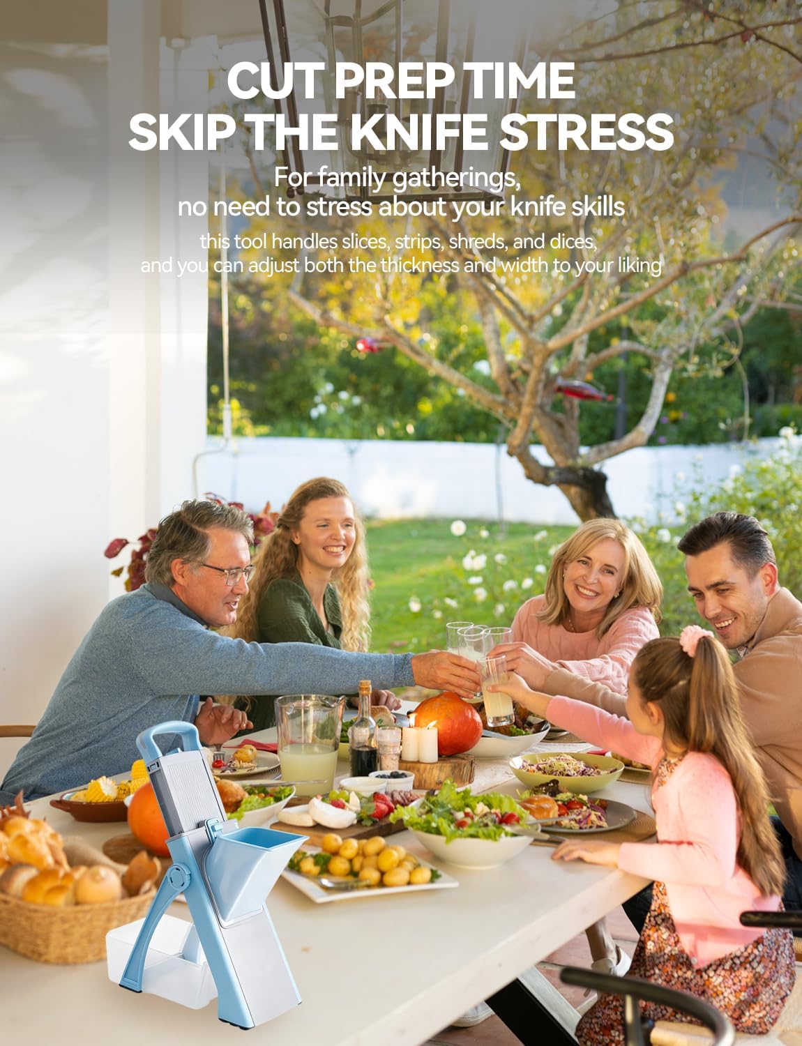 Safety 8-in-1 Multifunctional Slicer