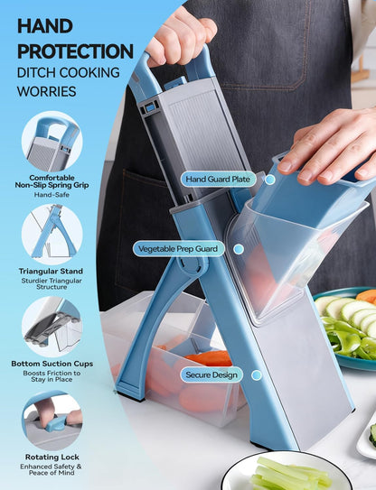 Safety 8-in-1 Multifunctional Slicer