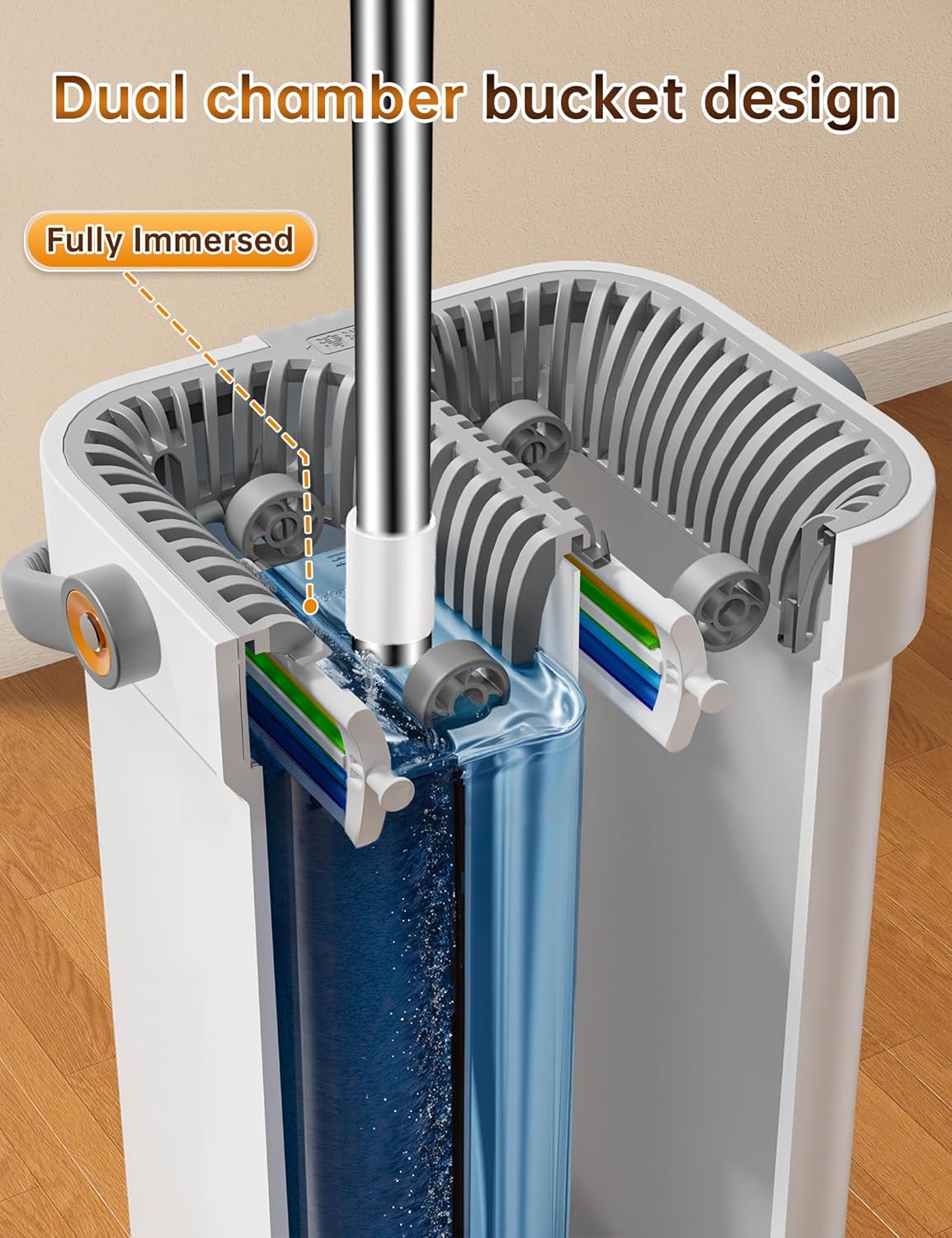 Limited-time offer on large mop and bucket sets