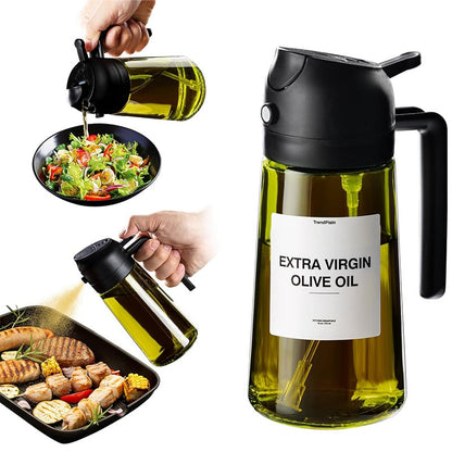 🎁HOT SALE 49% OFF💕2 in 1 Glass Oil Sprayer & Dispenser