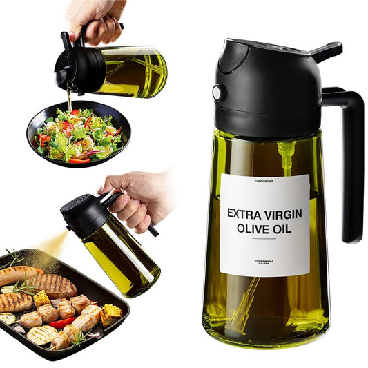 🎁HOT SALE 49% OFF💕2 in 1 Glass Oil Sprayer & Dispenser
