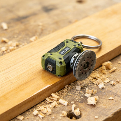 🔧 RYOBI Mini Angle Grinder Keychain – The Tough Tool Enthusiast's Accessory