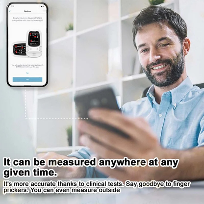 🔥The Best Christmas Gift Develops Newly Launched Non-Invasive Smart Glucose Meter