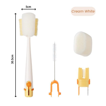 😫Stop the Hidden Germs!🧴5-in-1 Bottle Cleaning Brush (Multifunctional)