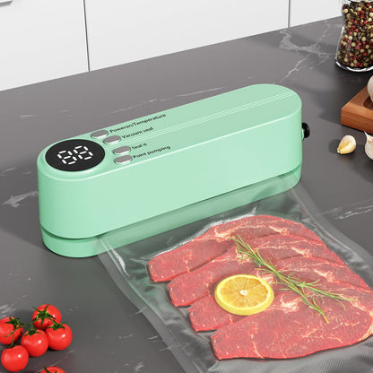 🥗 Keep Your Food Fresh ✨Mini Wireless Vacuum Sealer