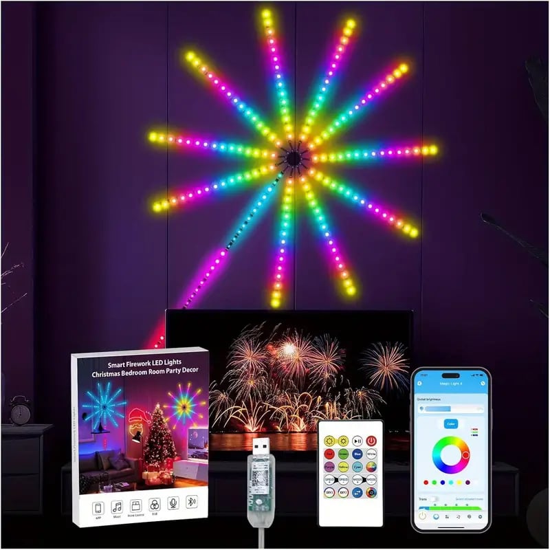 Smart Firework LED Lights