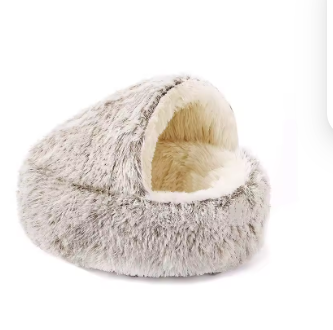 Snug Pet Cave Bed