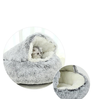 Snug Pet Cave Bed
